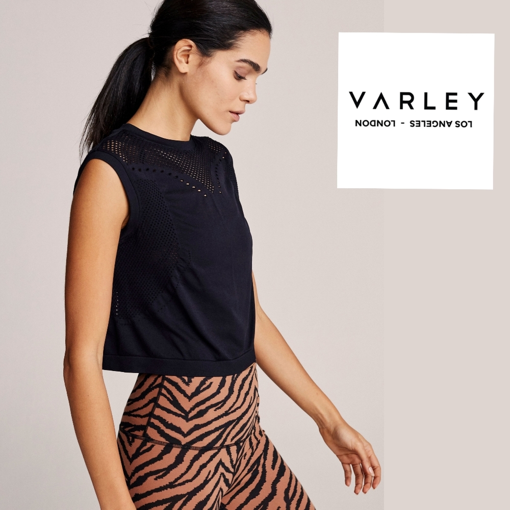 Brand New with tags VARLEY Normandie top in Black